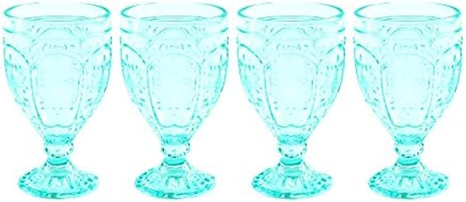 Fitz and Floyd Trestle 12 oz. Water Goblet (Set of 4)