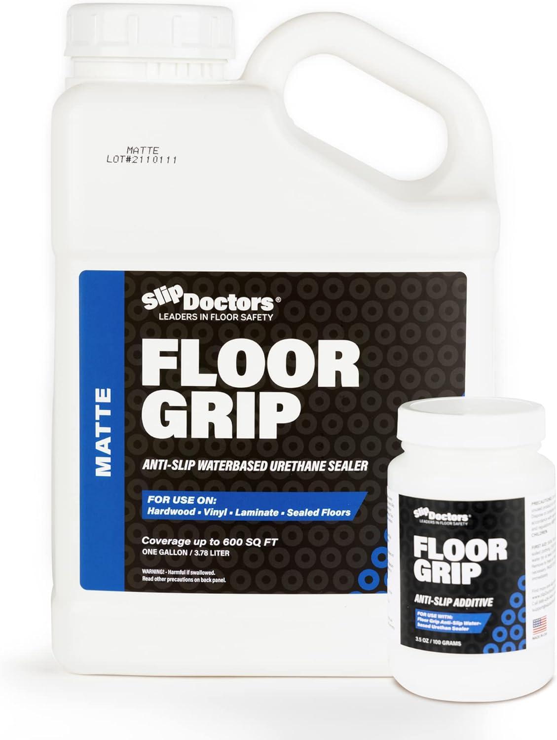 Clear Matte Anti-Slip Floor Coating for Vinyl and Wood