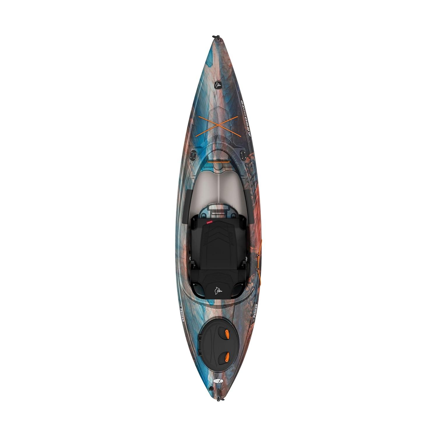 Pelican - Argo 100XR - Recreational Sit-In Kayak - 10 ft - Cosmos