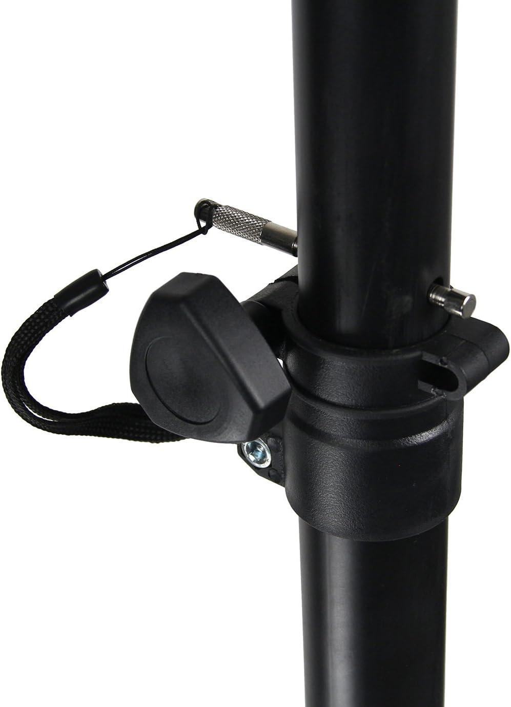 Gearlux Tripod Speaker Stands with Carrying Case and Speaker Cables