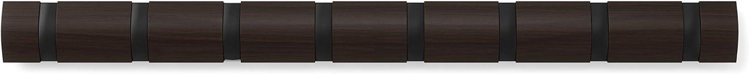 Flip 8 - Hook Solid Wood Coat Rack