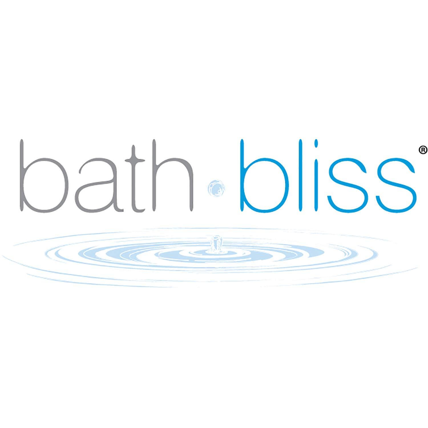 Bath Bliss Jayleen Vinyl Geometric Shower Curtain