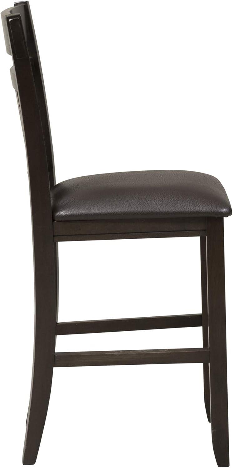 Lawson Black Splat Back Counter Chair (RTA)