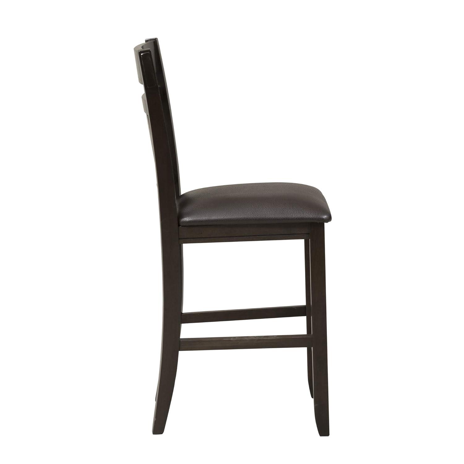 Lawson Black Splat Back Counter Chair (RTA)