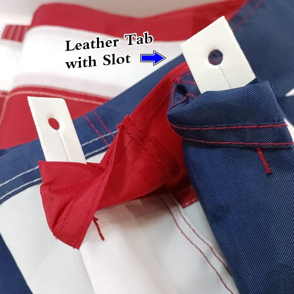 American flag USA flag 3x5FT-Embroidered Stars Flag Double Stitched Sewn Stripes Outdoors Indoors Heavy Duty flag Brass Grommets Banner