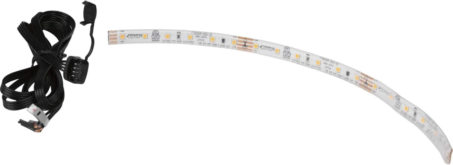 12" LED Silicone Tape Light with 2700K Warm White