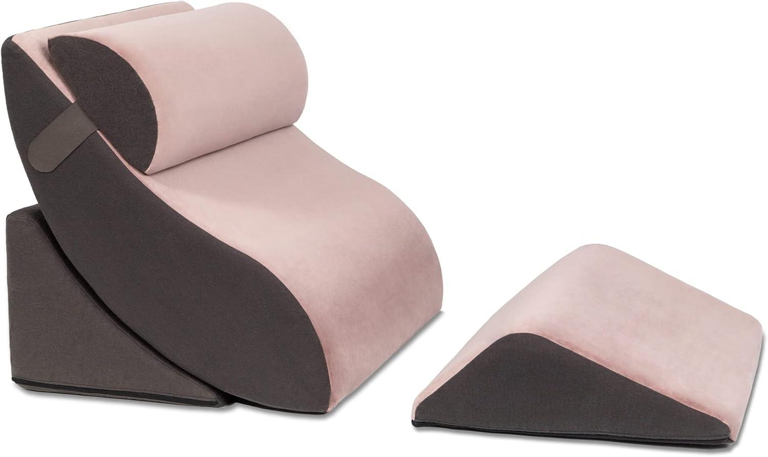 Avana Kind Bed 4-Piece Orthopedic Support Wedge Pillow Comfort System