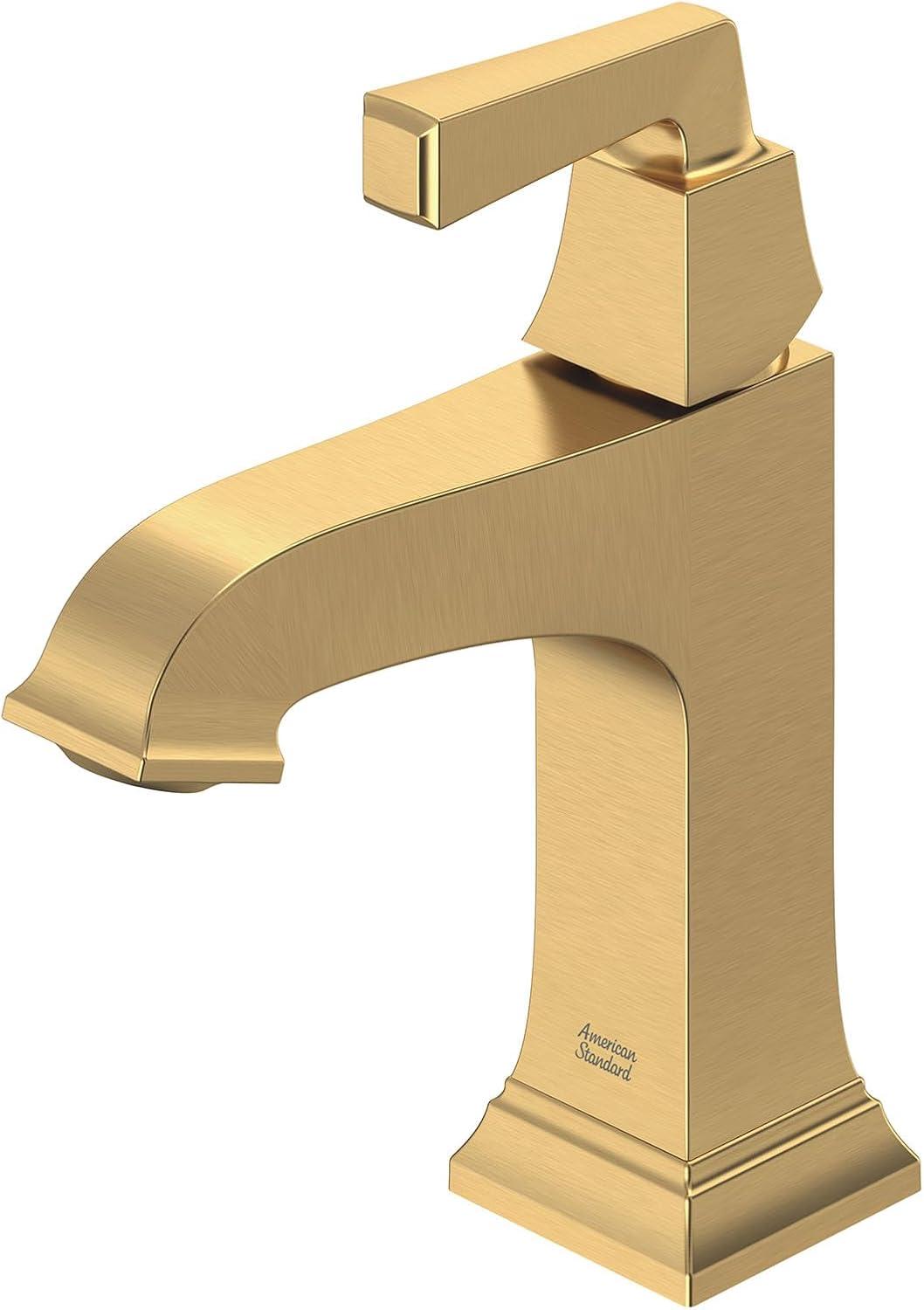 American Standard Town Square S Single-Hole Single-handle Bathroom Faucet with Drain Assembly 7455107.013