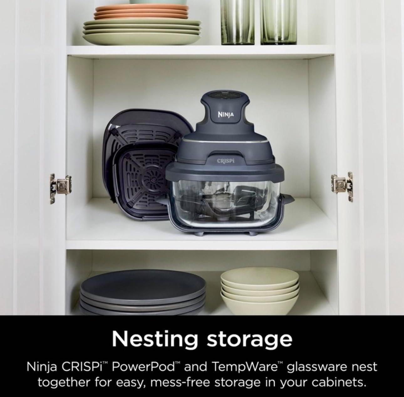 Ninja Ninja Crispi 4-in-1 Portable Glass Air Fryer Cooking System