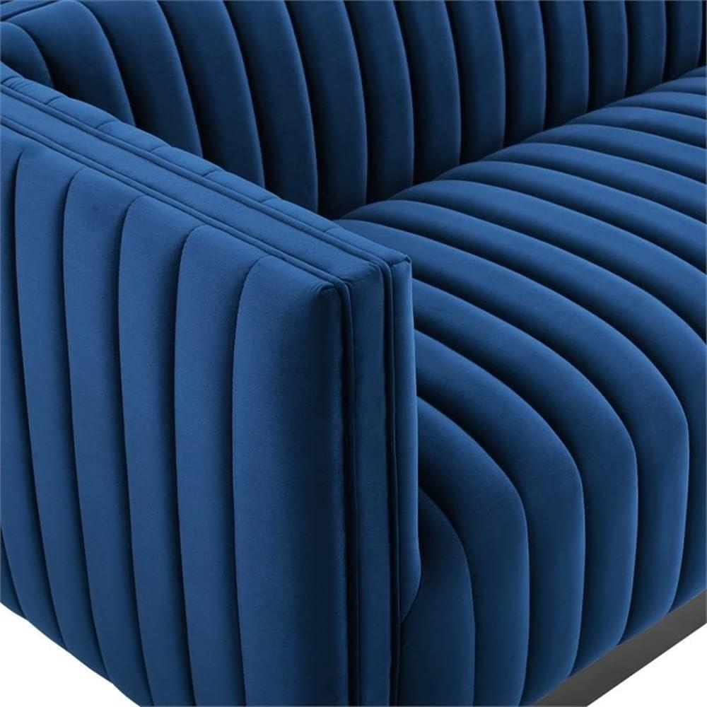 Modway Modway Conjure Channel Tufted Velvet Sofa