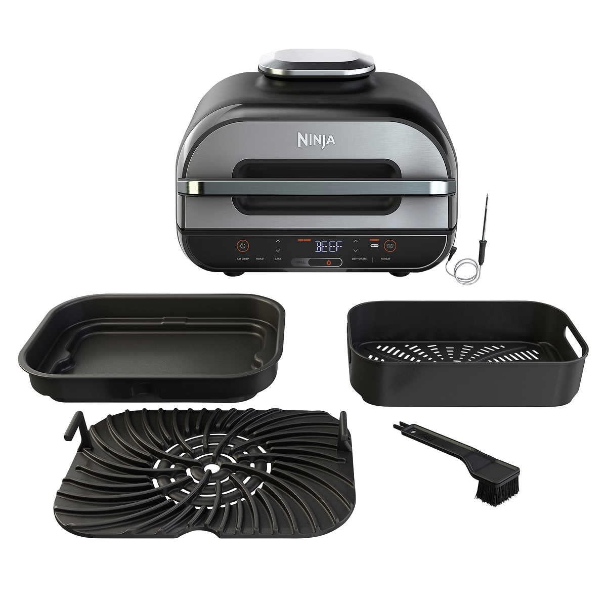 Ninja Ninja Foodi Smart XL 6-in-1 Indoor Grill with 4-qt Air Fryer, Roast, Bake, Broil, & Dehydrate