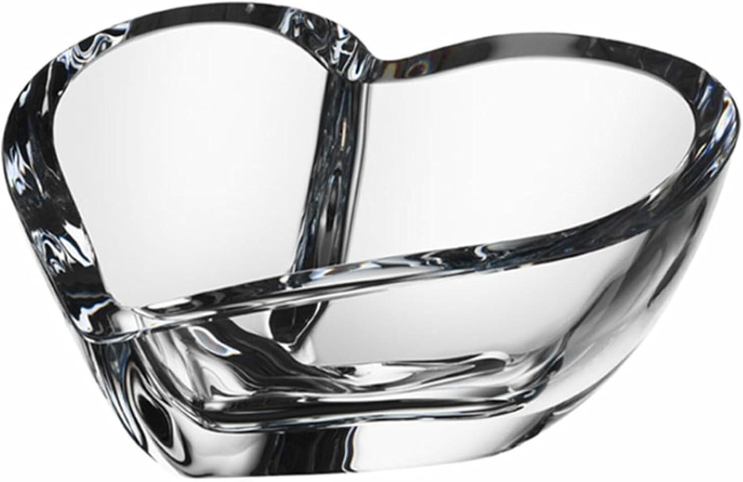 Heart 2.2'' H Crystal Tabletop Votive Holder with Candle Included