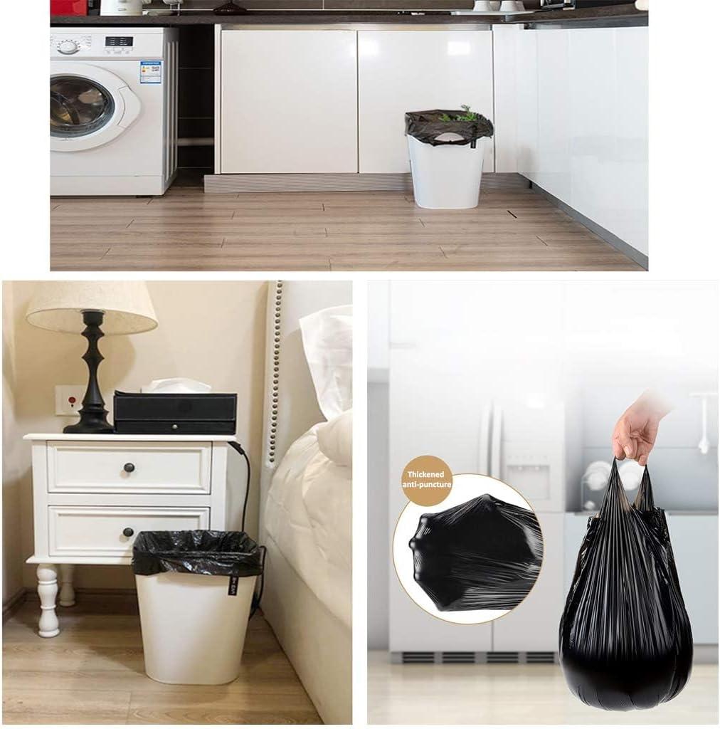 Small Trash Bags,5 Rolls 46x60 Cm 100 PCS 4 Gallon Garbage Bags, For Kitchen Bathroom Bedroom Office Use