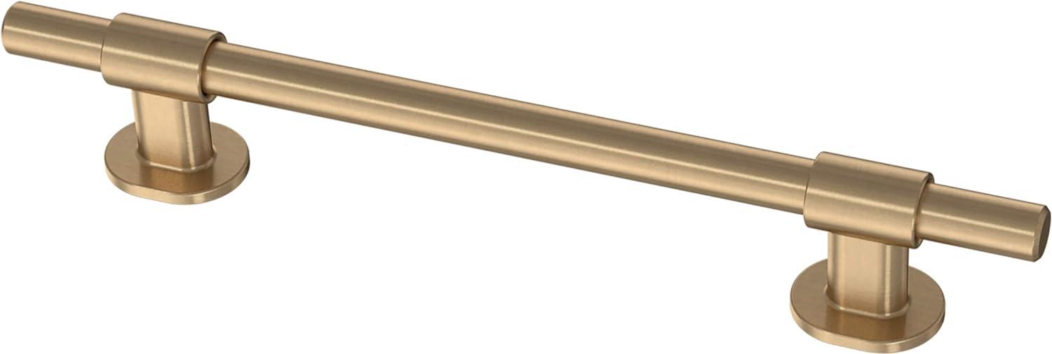 Adjustable Champagne Bronze Bar Cabinet Pulls with Mounting Hardware