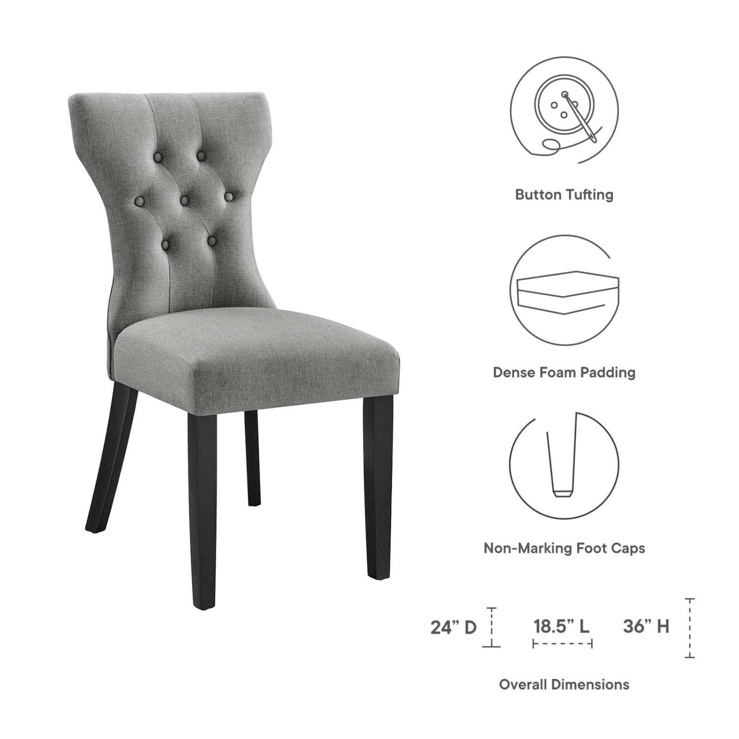 Modway Silhouette Dining Side Chair