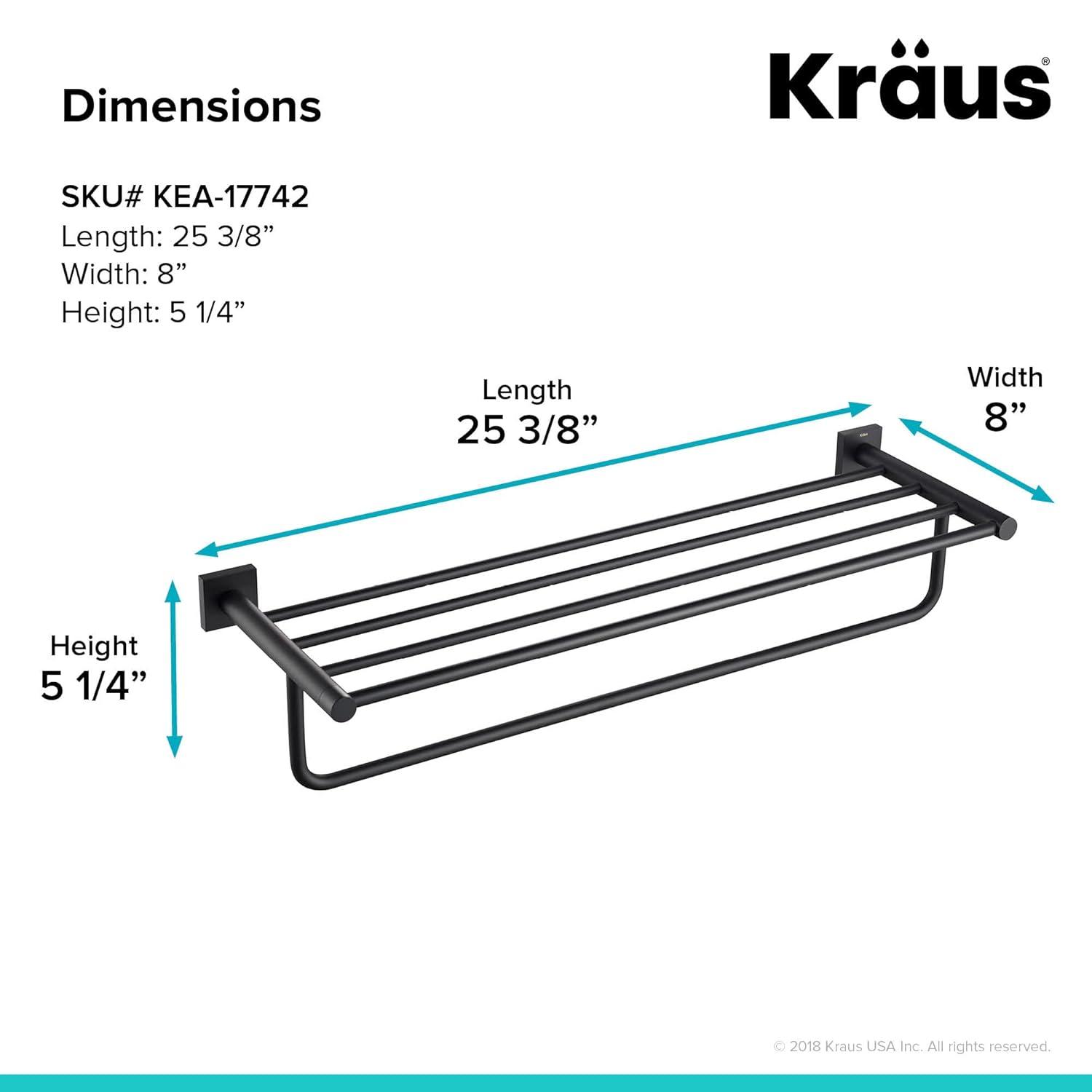 Ventus Wall Mounted Towel Rack