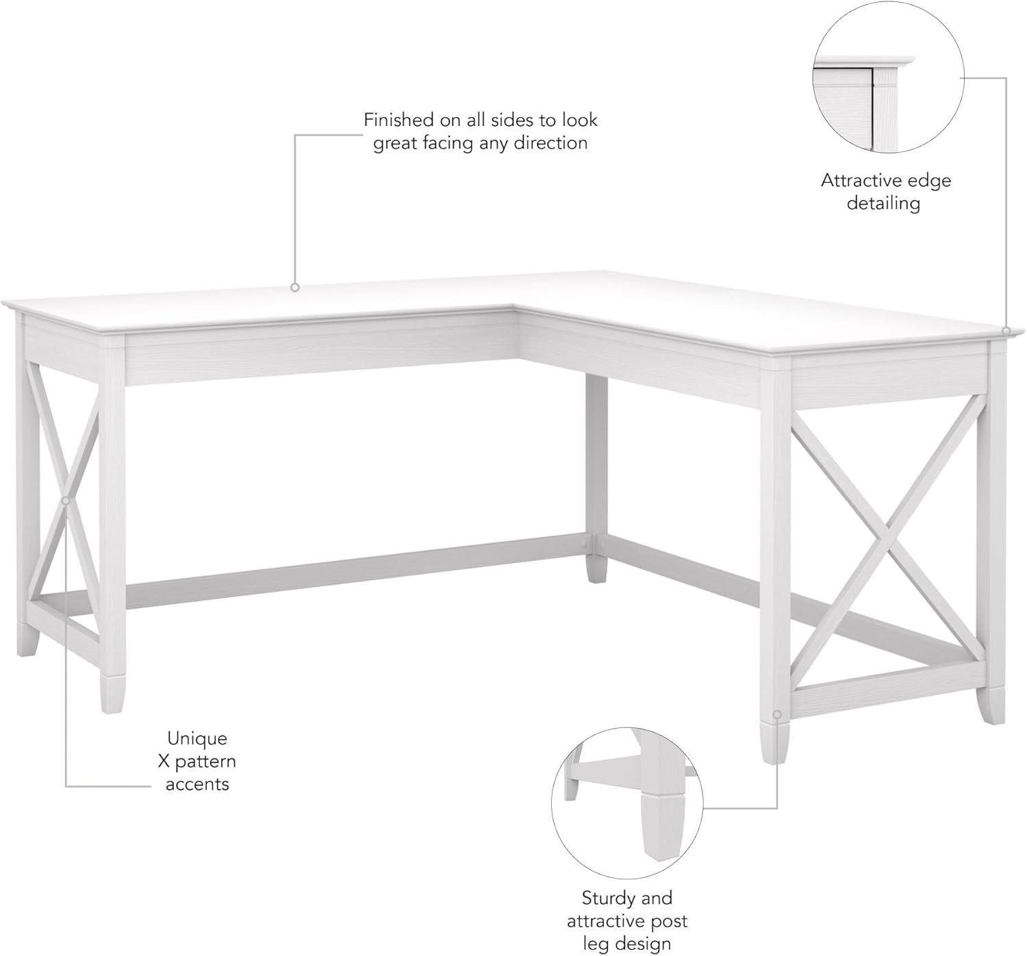 Huckins 60W L Shaped Desk