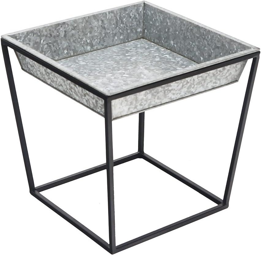 Arne Stand with Galvanized Tray, Tall