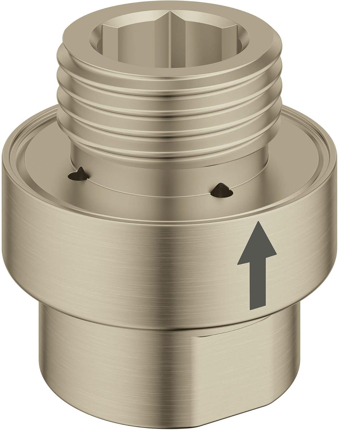 Universal 1/2-Inch Handheld Shower Inline Vacuum Breaker