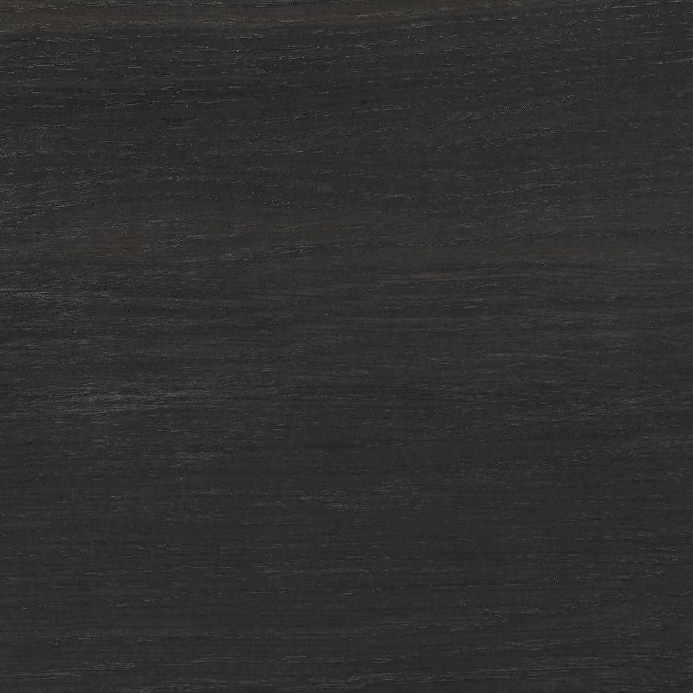 Armen Living Indoor Sicily 26" Swivel Black Wood Counter Stool in Gray Faux Leather