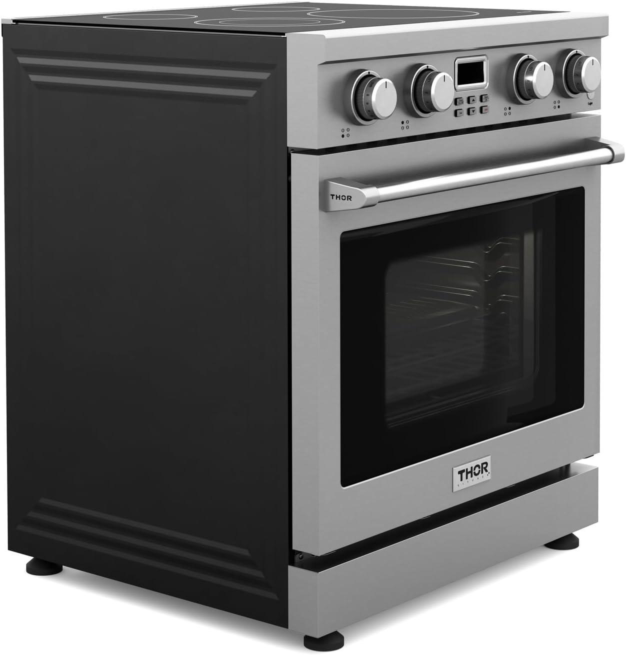 Thor Kitchen Are30 A Series 30" Wide 4.8 Cu. Ft. Free Standing Electric Range - Stainless