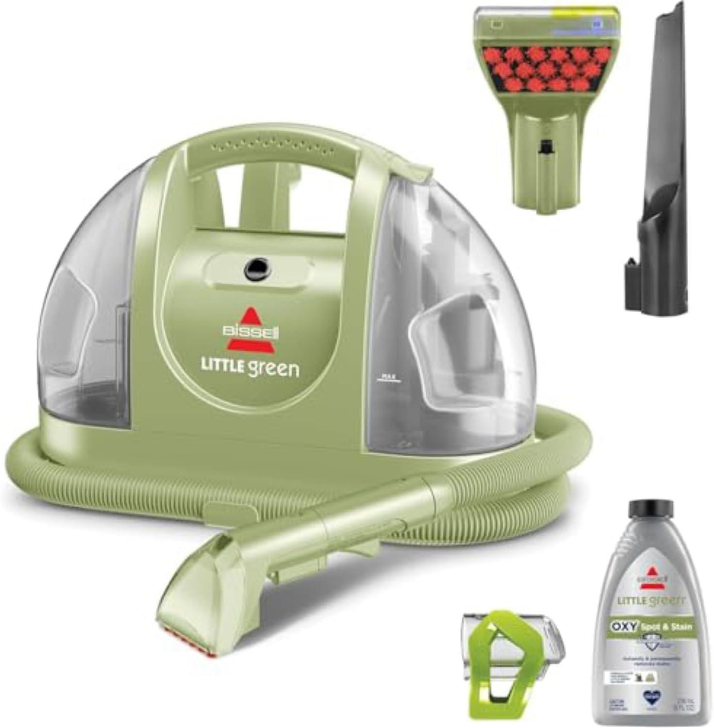 BISSELL 1400B BISSELL Little Green Multi-Purpose Portable Carpet and Upholstery Cleaner, Car and Auto Detailer, with Exclusive Specialty Tools, Green, 1400B