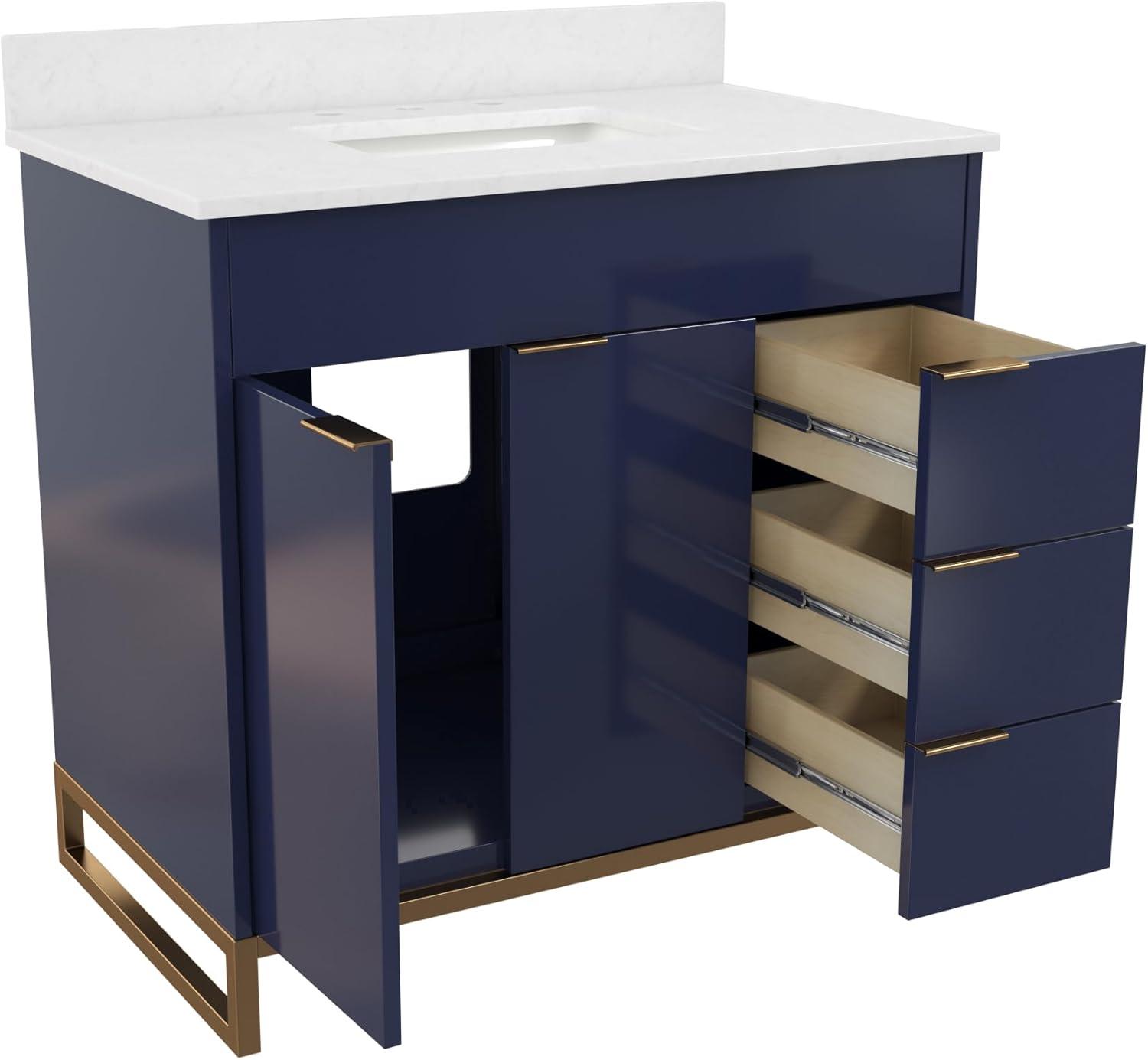 CosmoLiving by Cosmopolitan Leona 24” Bathroom Vanity