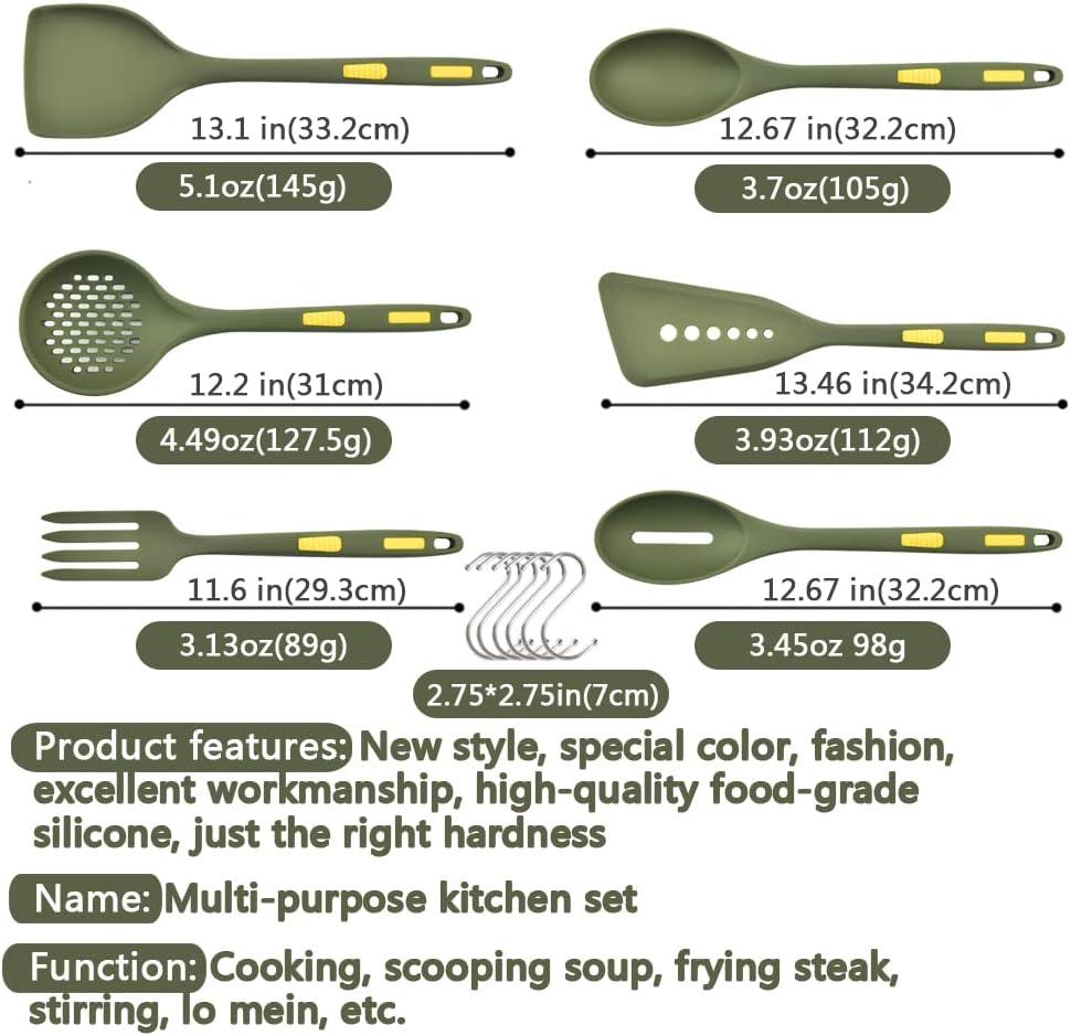 Wuyi Silicone Utensil Set