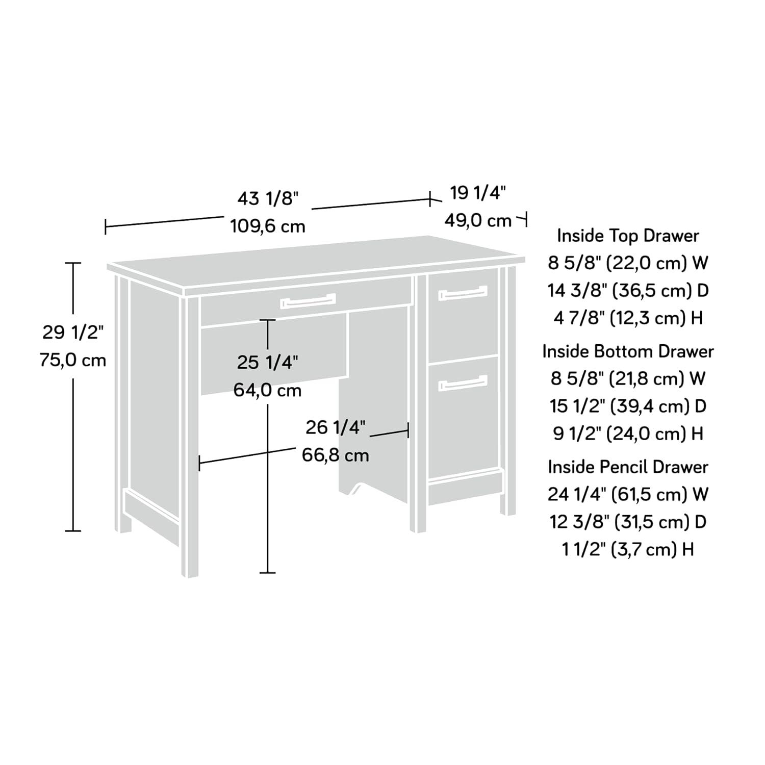 Gracie Oaks Lillehammer Writing Desk
