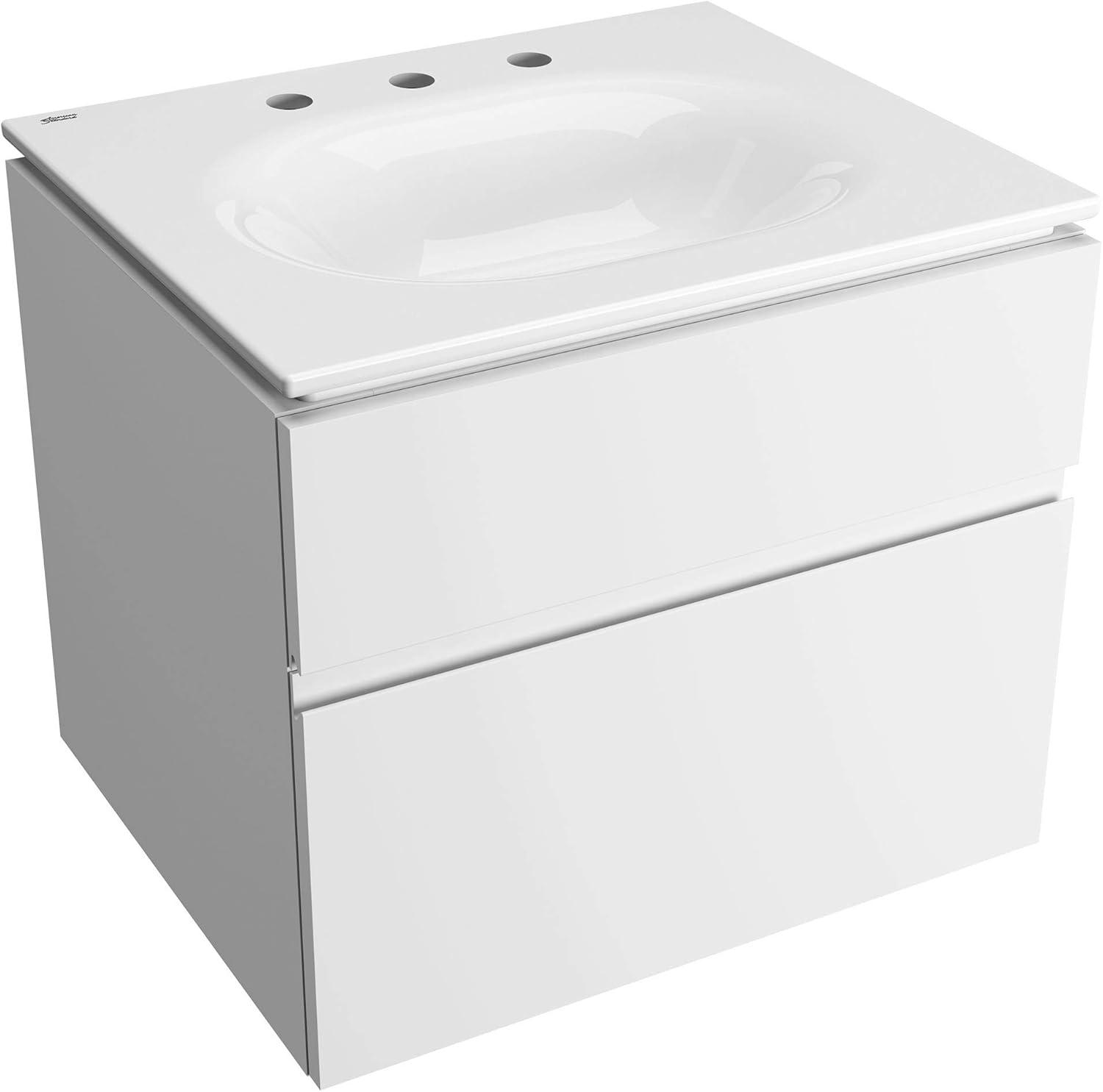 Studio S 24" Wall Mounted Single Bathroom Vanity Base Only