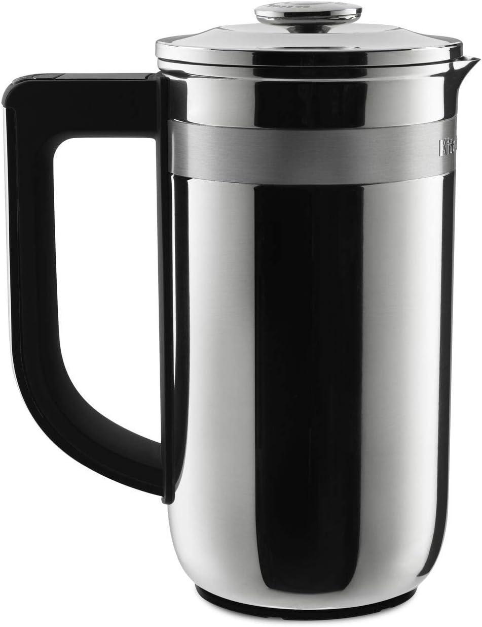 KitchenAid Precision Press Coffee Maker, Stainless Steel, KCM0512