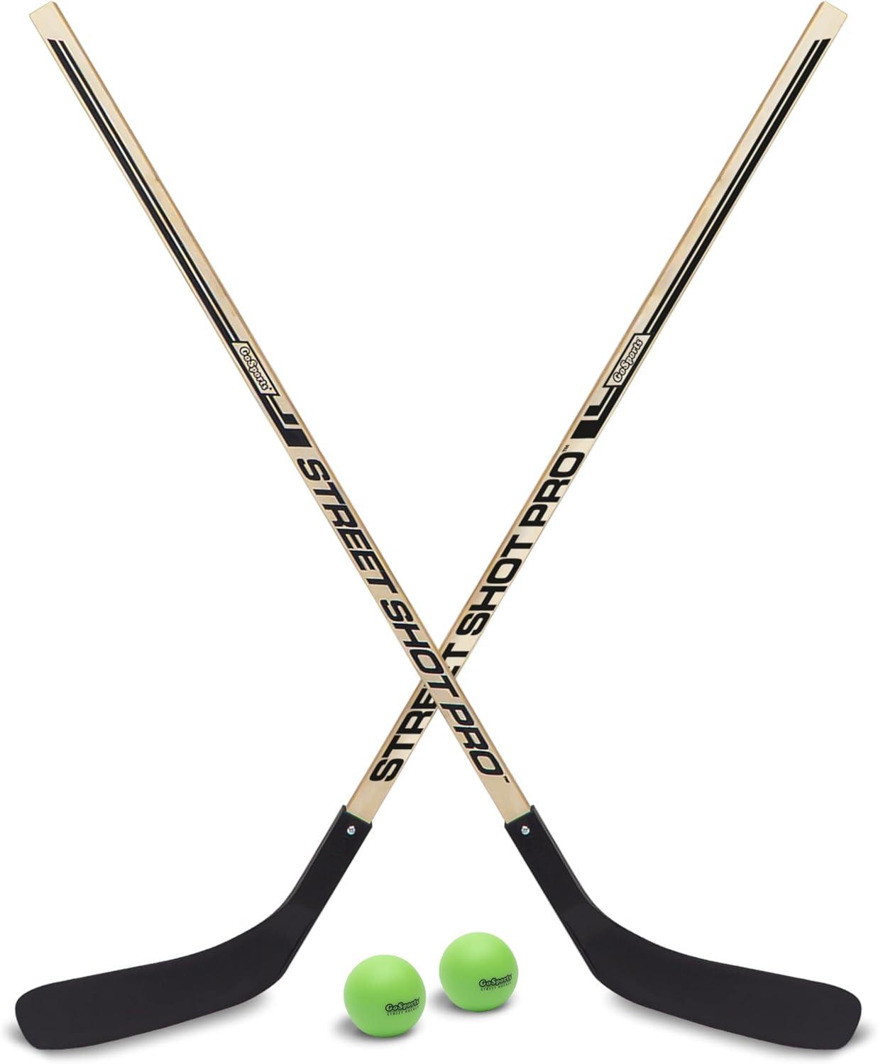 GoSports Hockey Street Sticks (Set of 2)