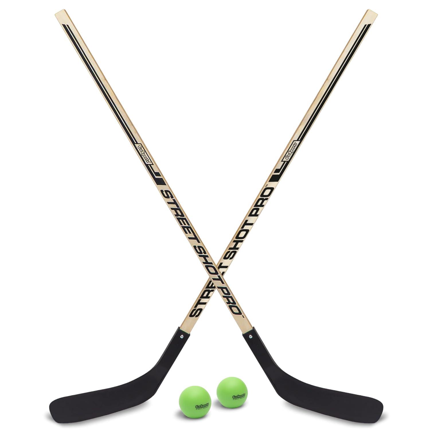 GoSports Hockey Street Sticks (Set of 2)
