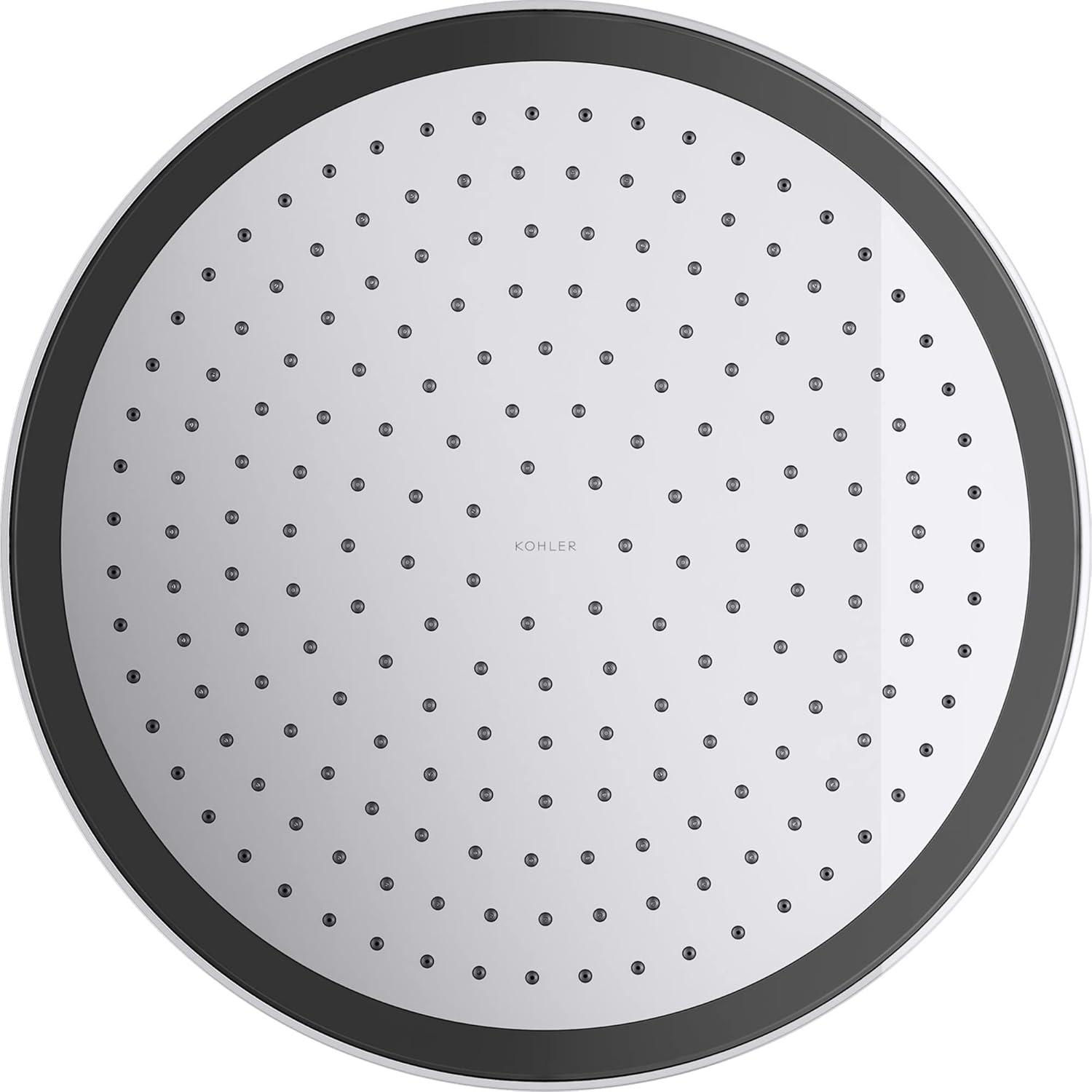 Statement 14" Single-Function Wall or Ceiling-Mount Round Rainhead, Round Rain Showerhead 2.5 GPM