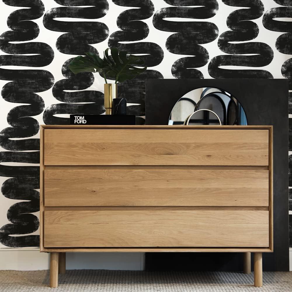 Wiggle Room Peel and Stick Wallpaper By Bobby Berk