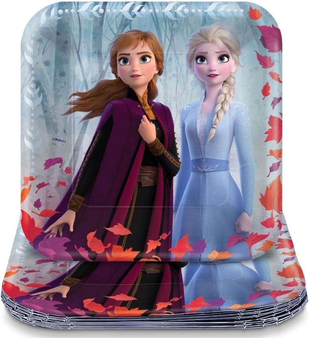 Birthday Express Frozen Party Frozen 2 Lunch Plates - 8 Count