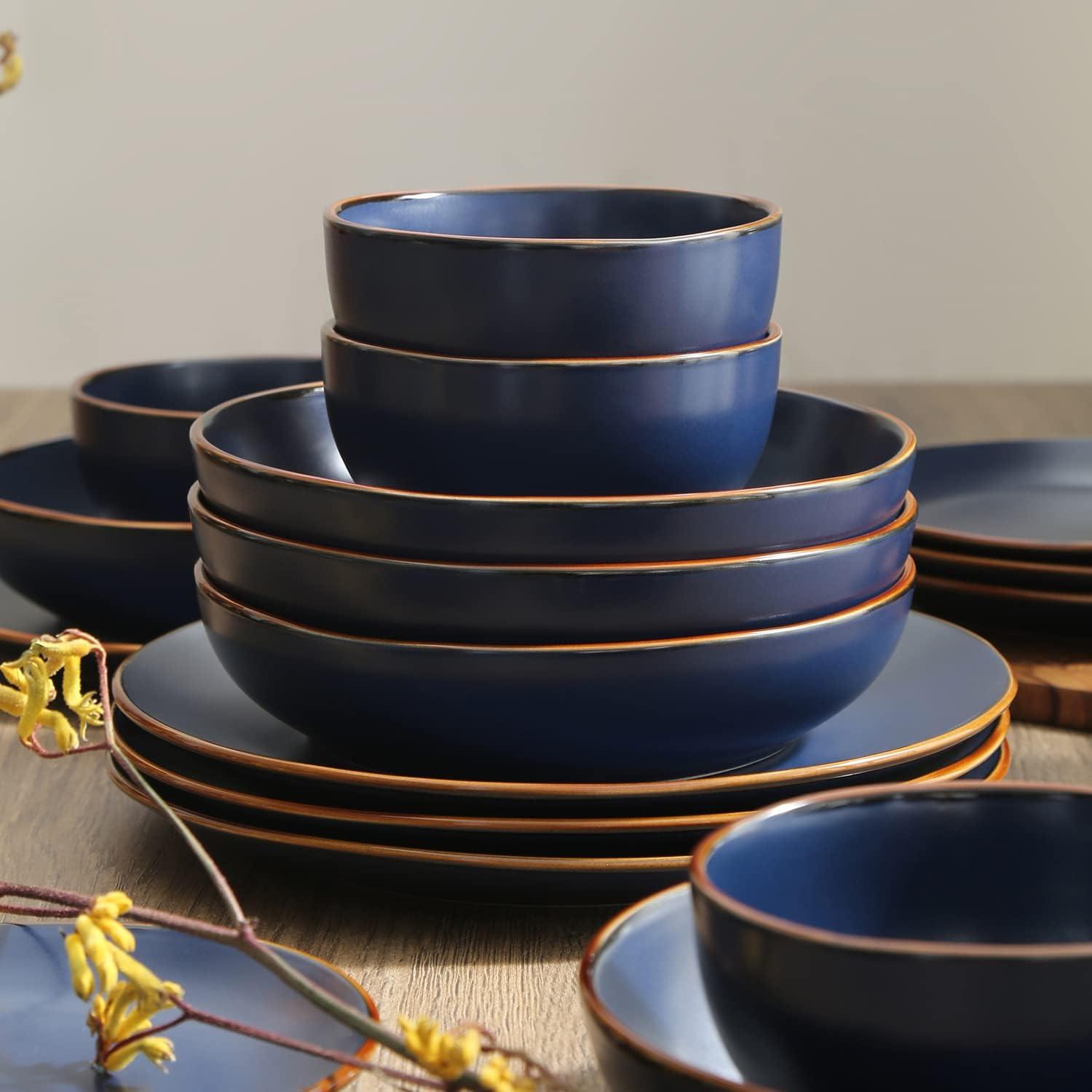 Brasa 16-Piece Dinnerware Set Stoneware