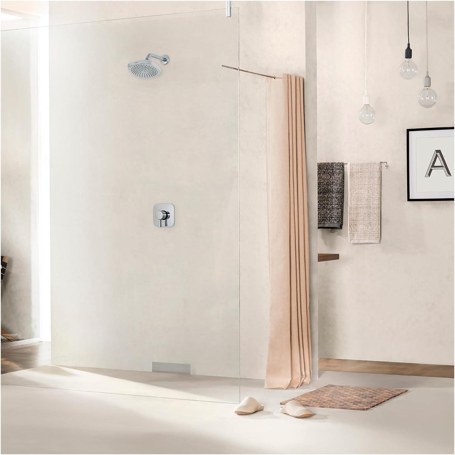 Croma Select E Pressure-Balanced Thermostatic Shower Faucet with Rough-in Valve