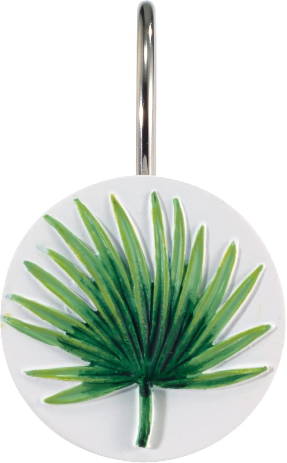 Viva Palm Resin Shower Curtain Hook