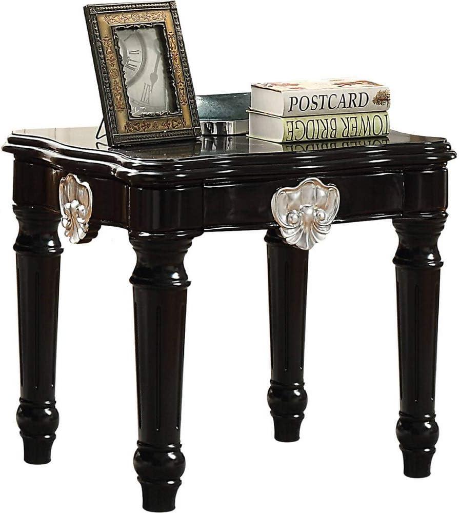 Acme Furniture Ernestine Accent Table Black