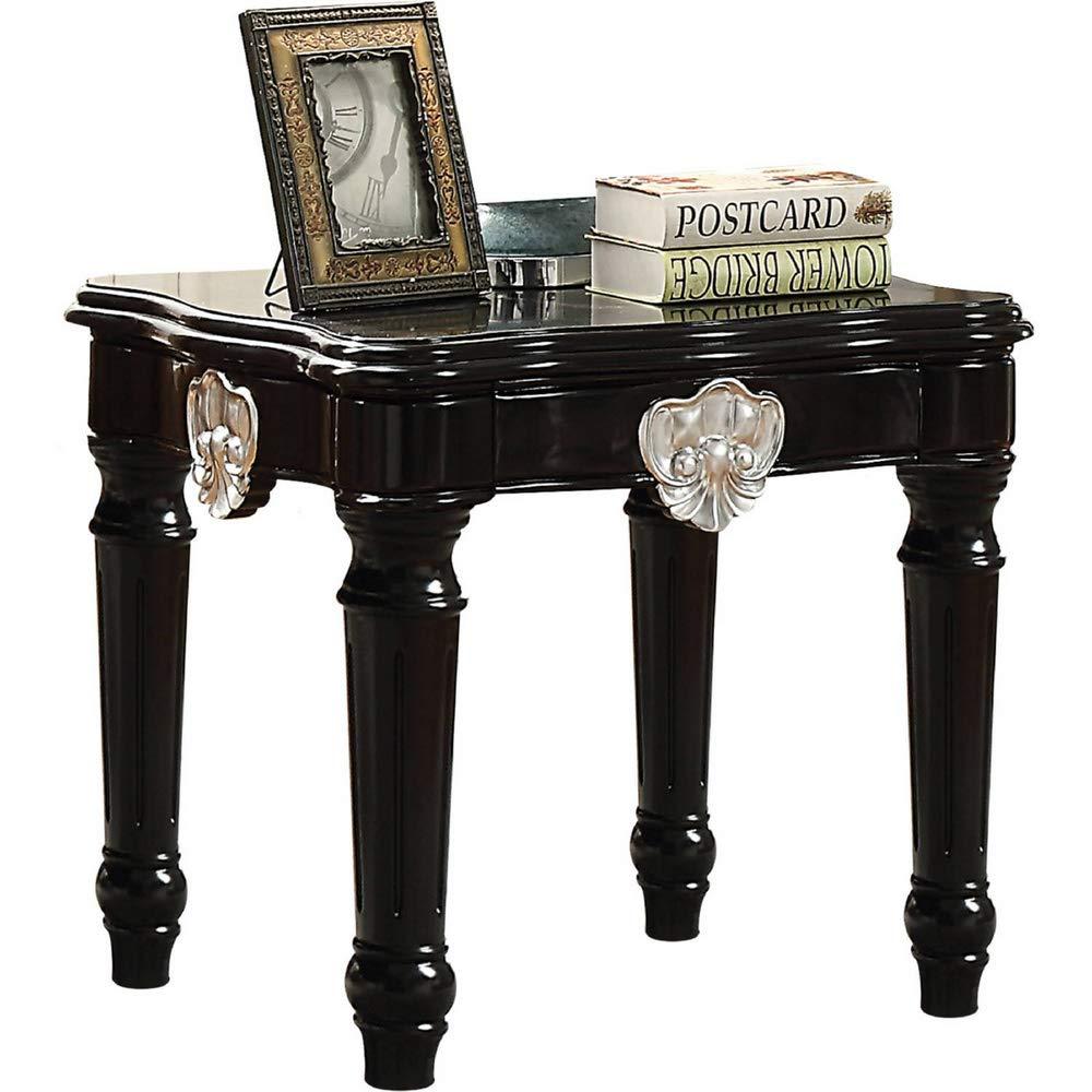 Acme Furniture Ernestine Accent Table Black