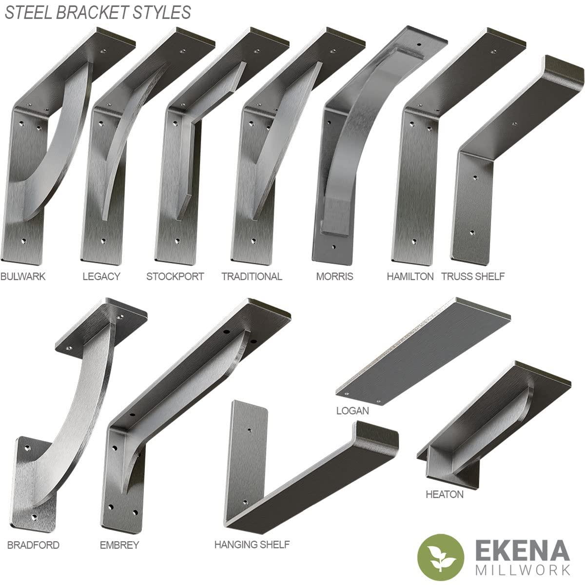 Ekena Millwork Steel Truss Shelf Bracket & Reviews | Wayfair