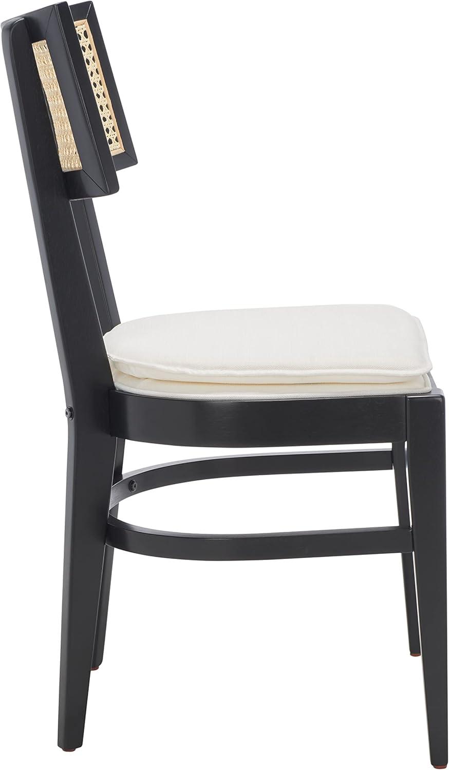 Galway Cane Dining Chair - DCH1007 - Black/Natural - Safavieh