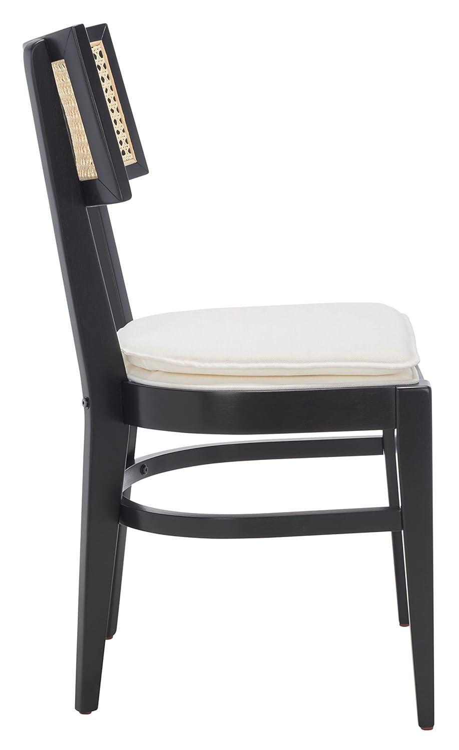 Galway Cane Dining Chair - DCH1007 - Black/Natural - Safavieh