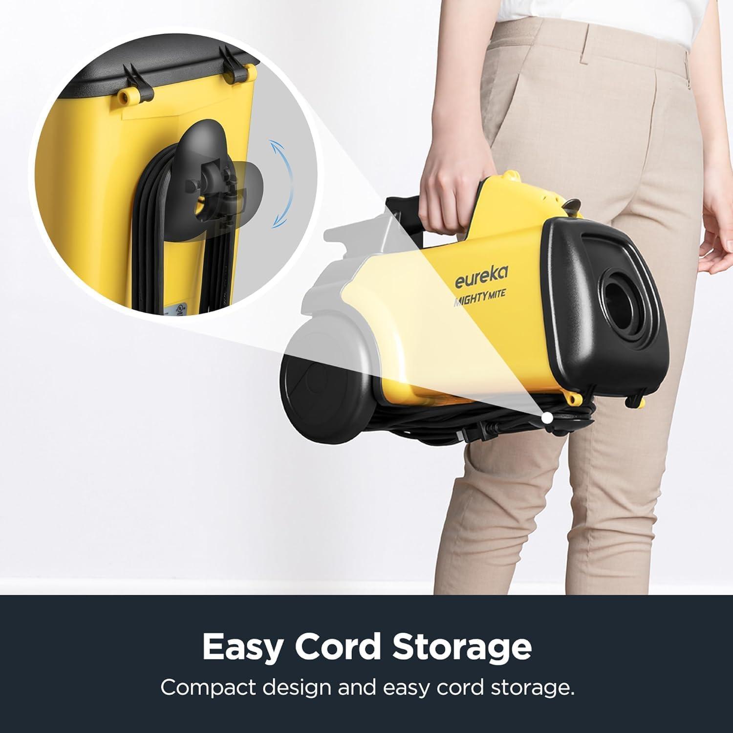 Mighty Mite Lightweight Canister Vacuum