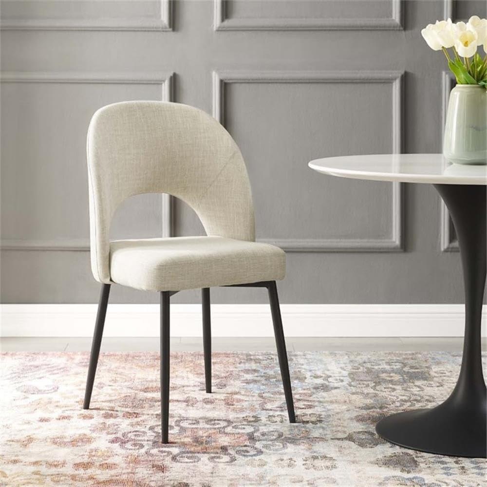 Modway Rouse Upholstered Fabric Dining Side Chair