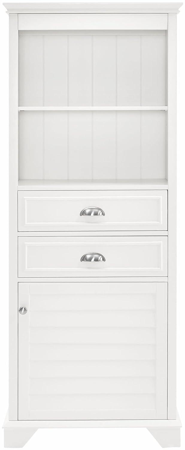 Lydia Tall Cabinet- White