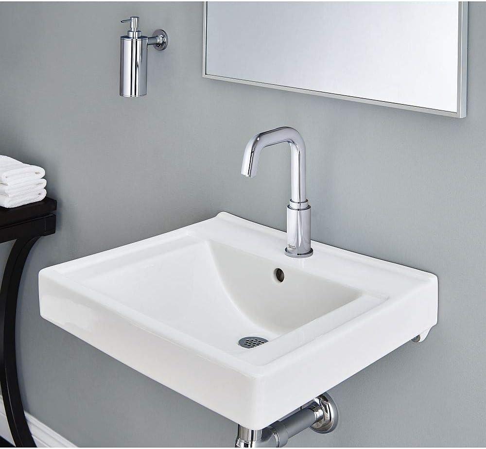 American Standard Decorum 18.25'' White Vitreous China Rectangular Bathroom Sink with Overflow