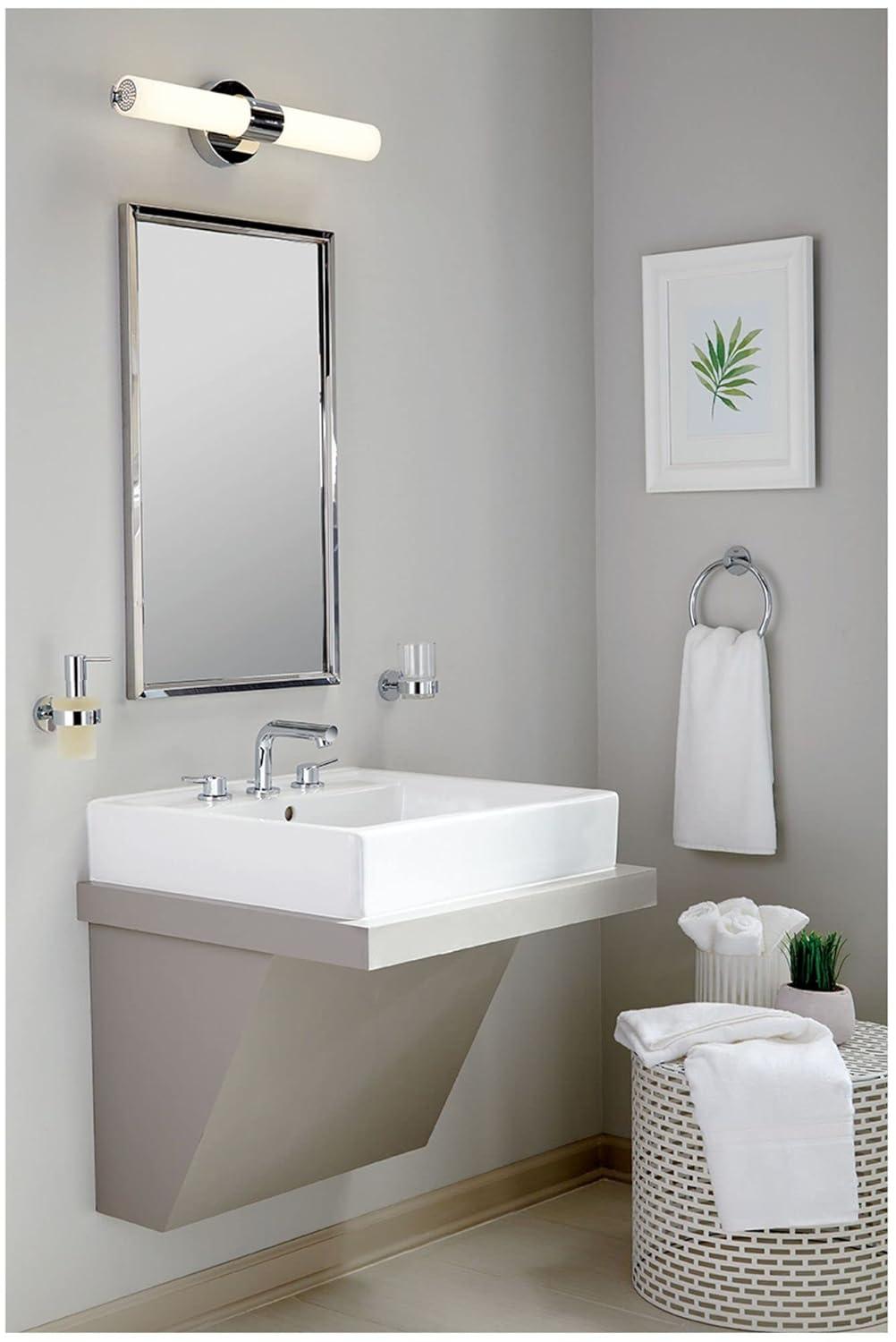 Concetto™ Mid-Arc Widespread Bathroom Faucet with Drain Assembly