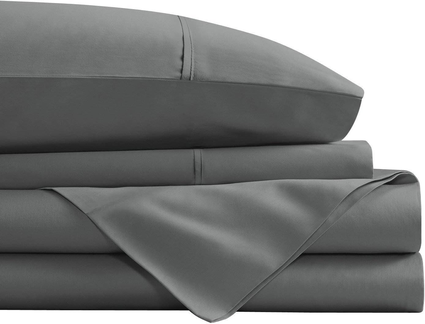 Cathay Home, Inc 1800 Series Smart Storage Pocket Microfiber Sheet Set
